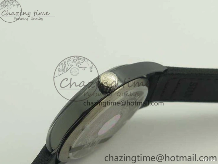 MIROTIME 1231 HighQuality Mark XVIII LAUREUS IW324703 Black Ceramic MKF Best Edition On Black Nylon Strap A 7218